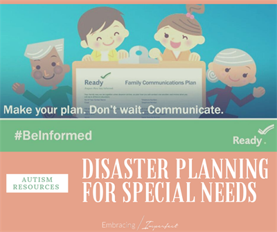 disaster planning for special needs illustration